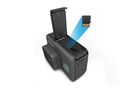 gopro hero 5 sd card slot|GoPro Hero 5: SD Card Max Size and Recording Time .